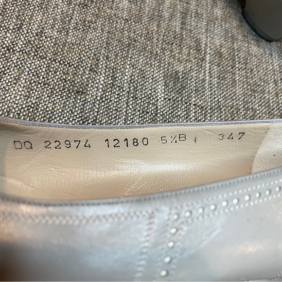 Salvatore Ferragamo Grey Classic Heels Womens Sz 5.5 - Picture 5 of 10